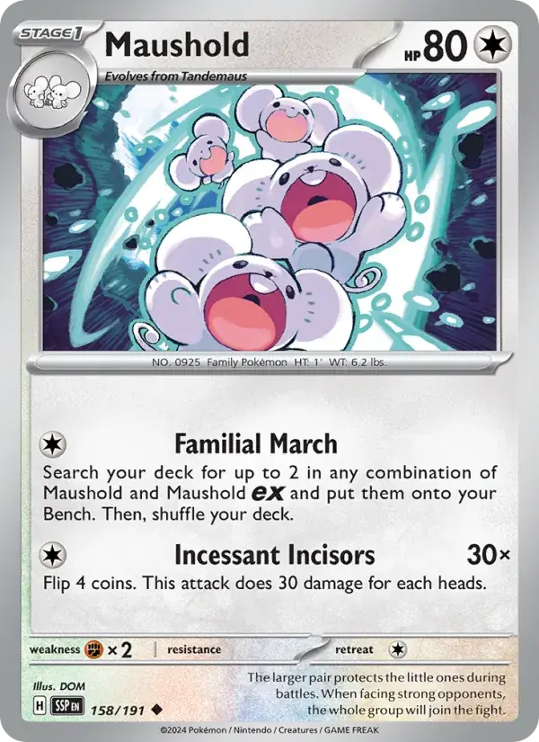 Maushold - 158/252 - Surging Sparks