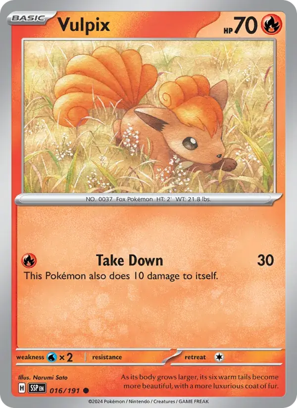 Vulpix - 016/252 - Surging Sparks