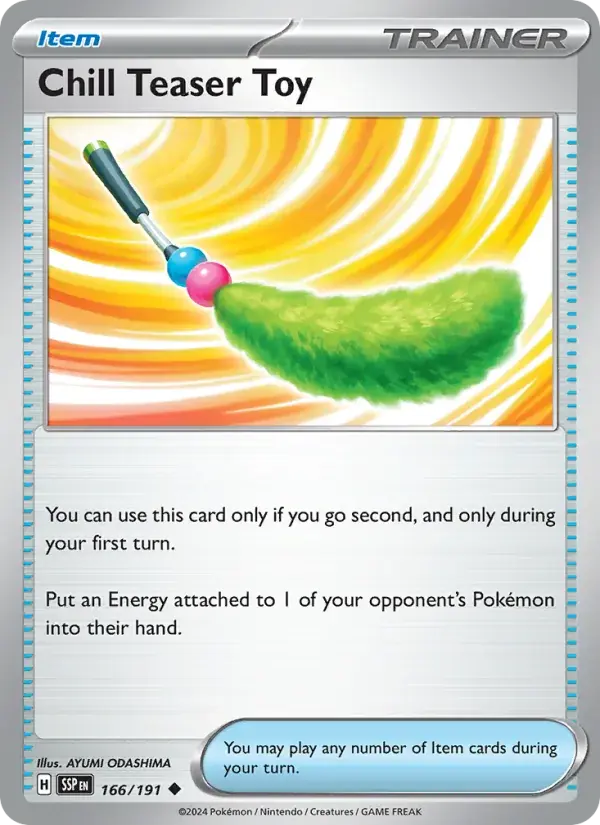 Chill Teaser Toy - 166/252 - Surging Sparks