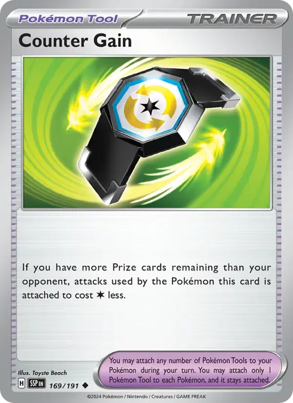 Counter Gain - 169/252 - Surging Sparks