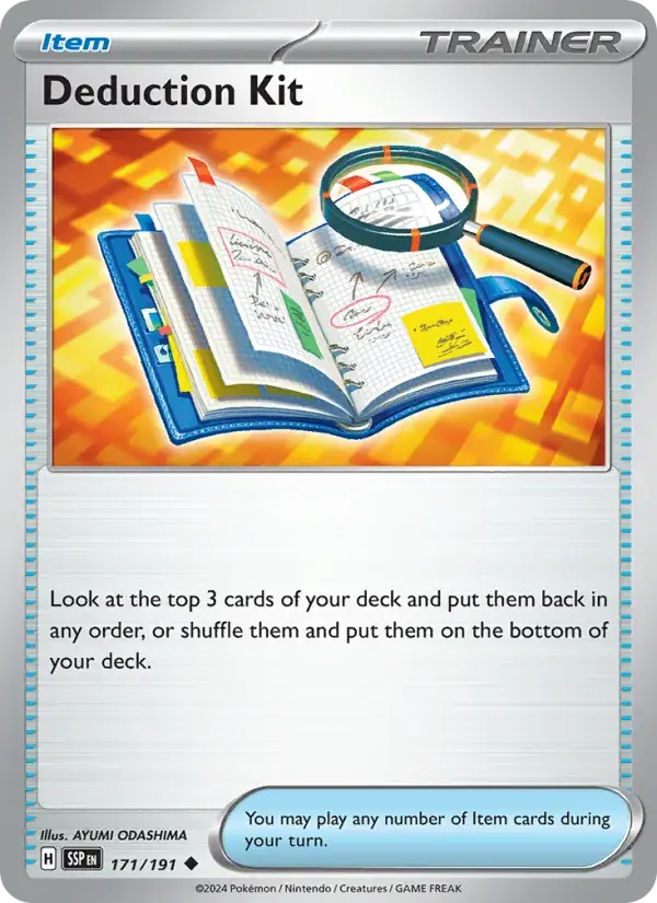 Deduction Kit - 171/252 - Surging Sparks