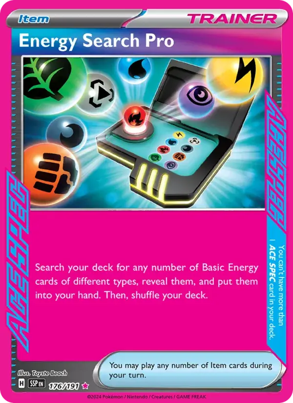 Energy Search Pro - 176/252 - Surging Sparks
