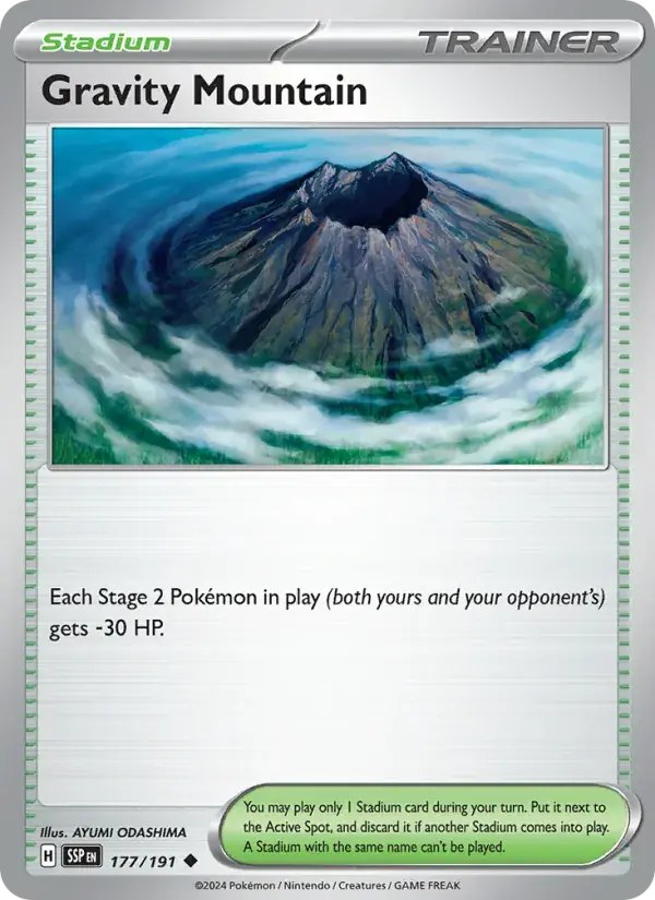 Gravity Mountain - 177/252 - Surging Sparks