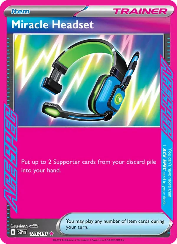 Miracle Headset - 183/252 - Surging Sparks