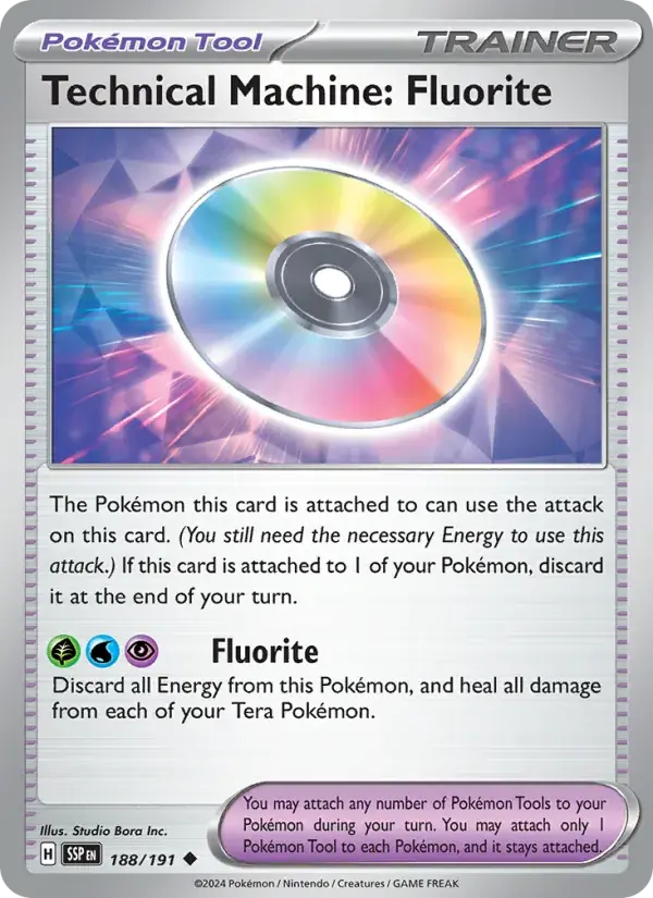 Technical Machine: Fluorite - 188/252 - Surging Sparks