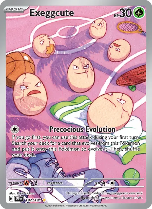 Exeggcute - 192/252 - Surging Sparks