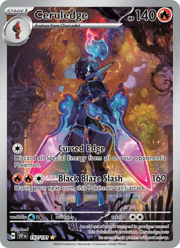 Ceruledge - 197/252 - Surging Sparks