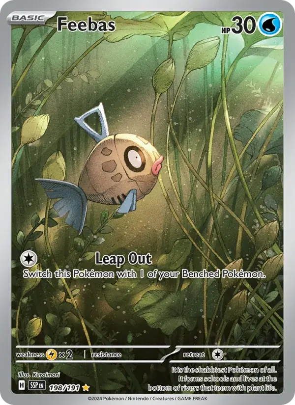 Feebas - 198/252 - Surging Sparks