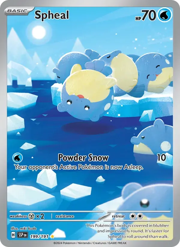 Spheal - 199/252 - Surging Sparks