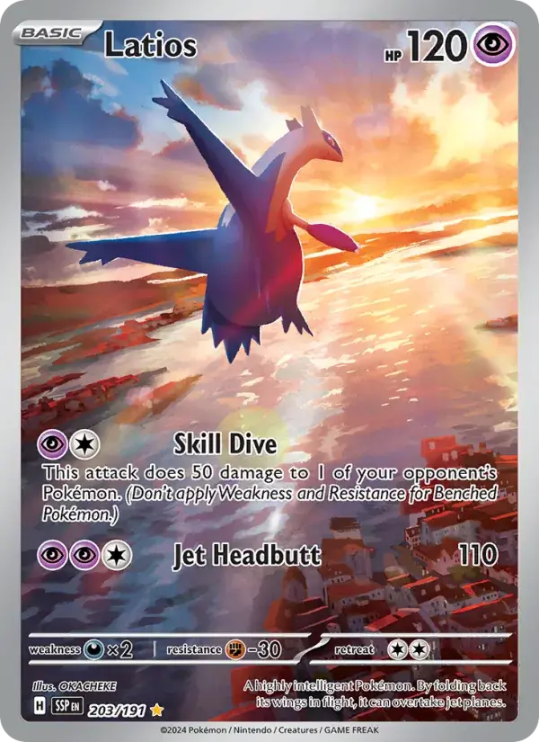 Latios - 203/252 - Surging Sparks