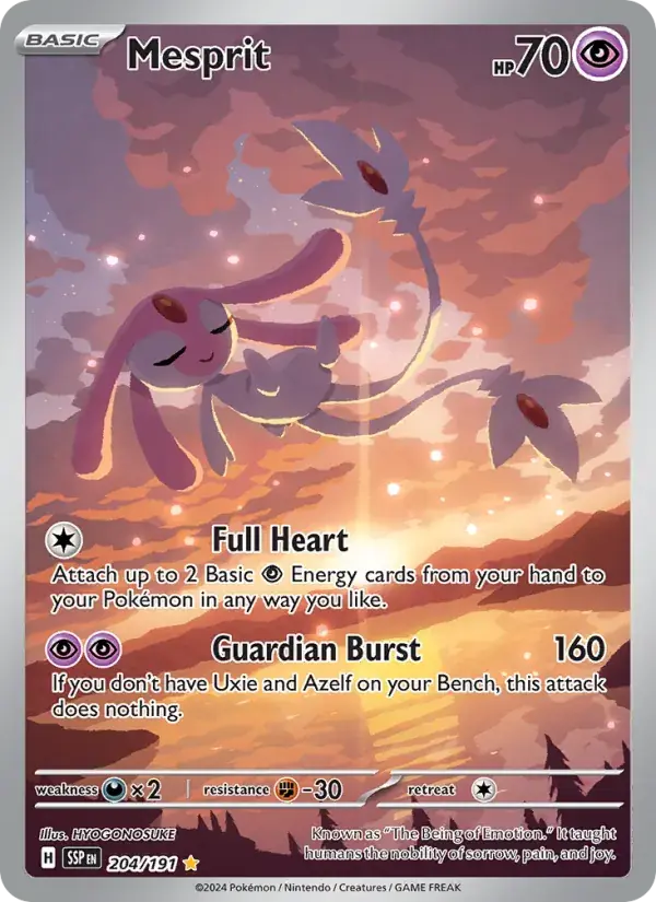 Mesprit - 204/252 - Surging Sparks