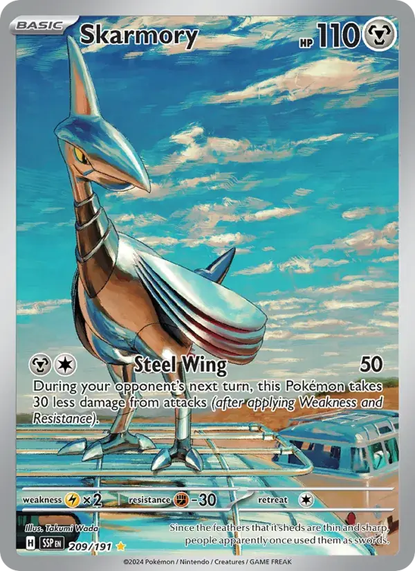 Skarmory - 209/252 - Surging Sparks