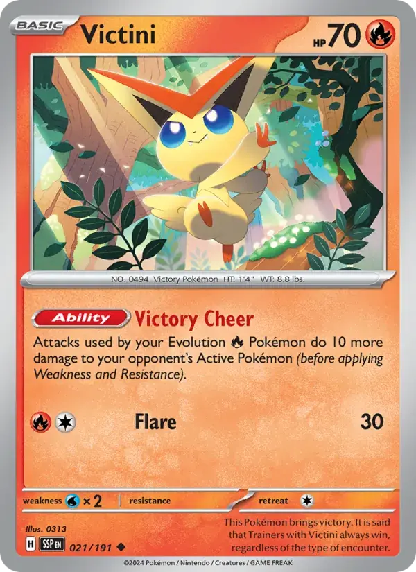 Victini - 021/252 - Surging Sparks