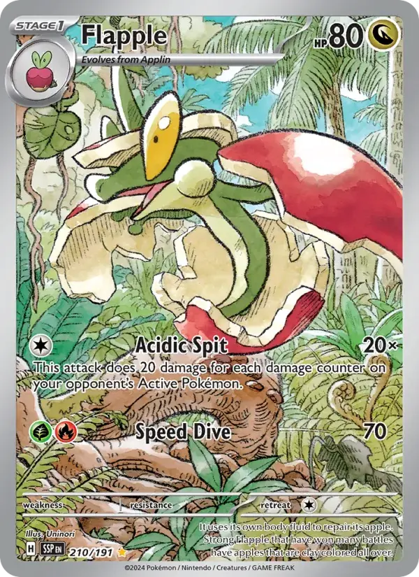 Flapple - 210/252 - Surging Sparks