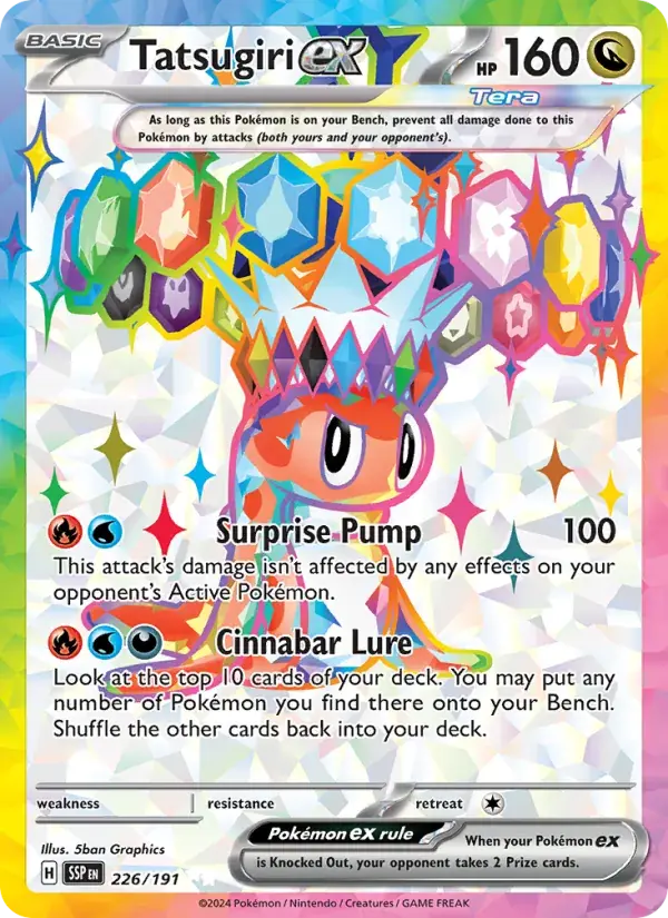 Tatsugiri ex - 226/252 - Surging Sparks