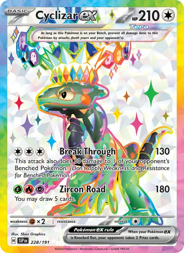 Cyclizar ex - 228/252 - Surging Sparks