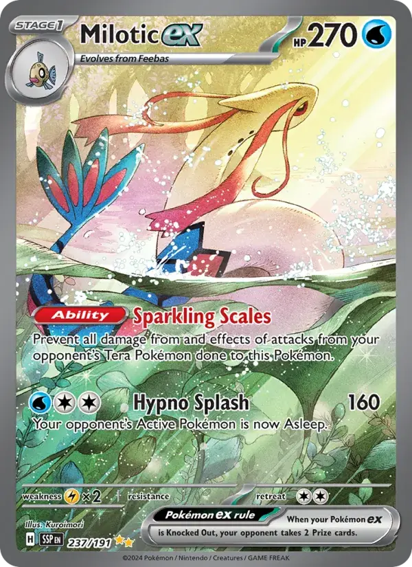 Milotic ex - 237/252 - Surging Sparks