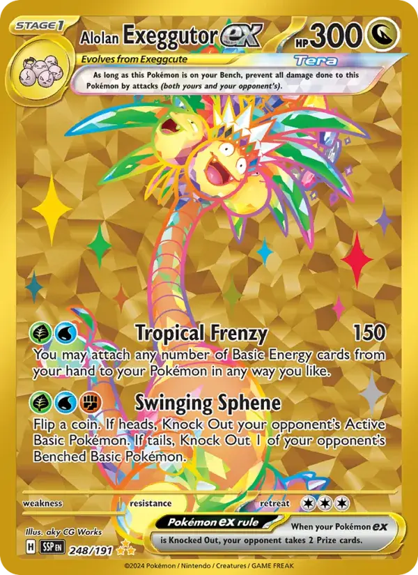 Alolan Exeggutor ex - 248/252 - Surging Sparks