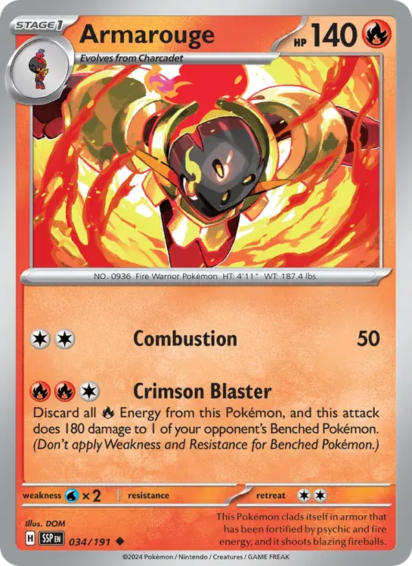 Armarouge - 034/252 - Surging Sparks
