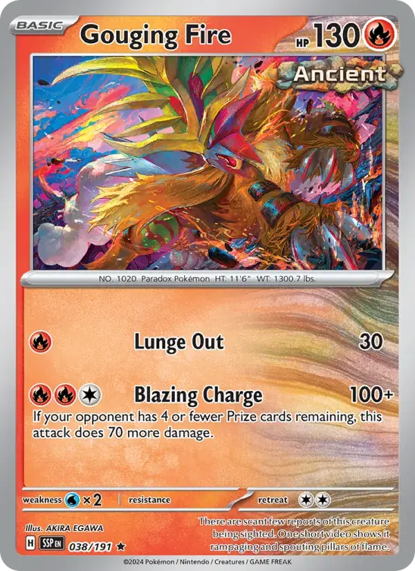 Gouging Fire - 038/252 - Surging Sparks