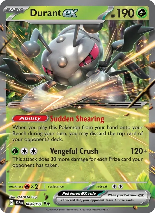 Durant ex - 004/252 - Surging Sparks