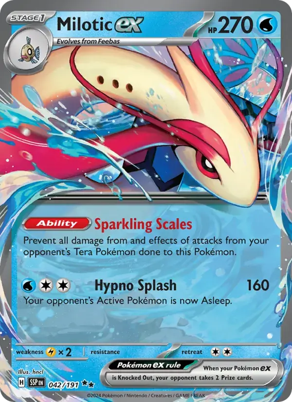 Milotic ex - 042/252 - Surging Sparks