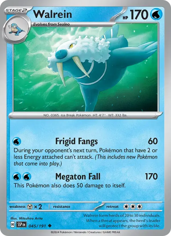 Walrein - 045/252 - Surging Sparks