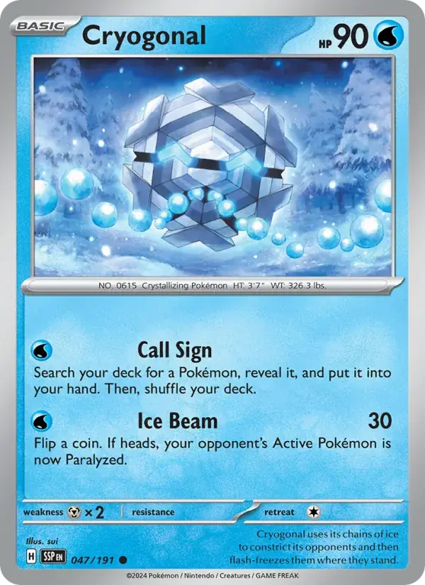 Cryogonal - 047/252 - Surging Sparks