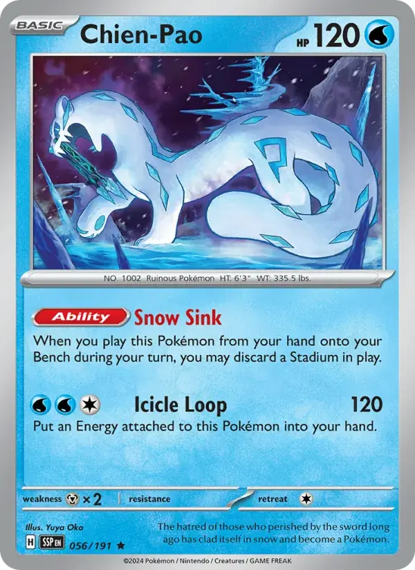 Chien-Pao - 056/252 - Surging Sparks