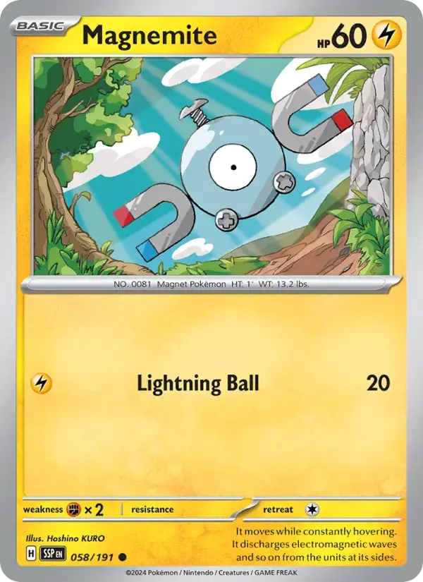Magnemite - 058/252 - Surging Sparks
