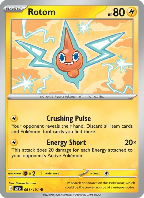Rotom - 061/252 - Surging Sparks