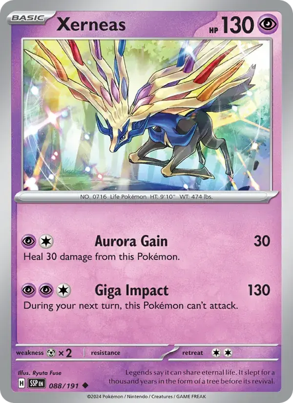 Xerneas - 088/252 - Surging Sparks