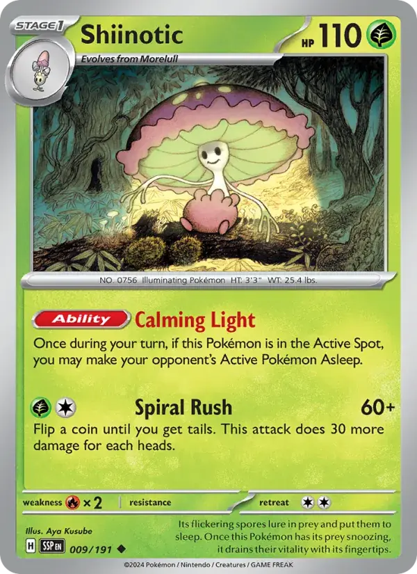 Shiinotic - 009/252 - Surging Sparks