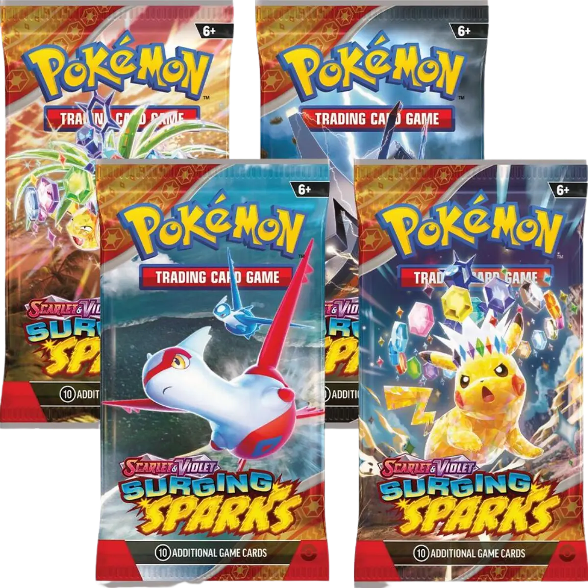 Surging Sparks: Booster Pack Art Set