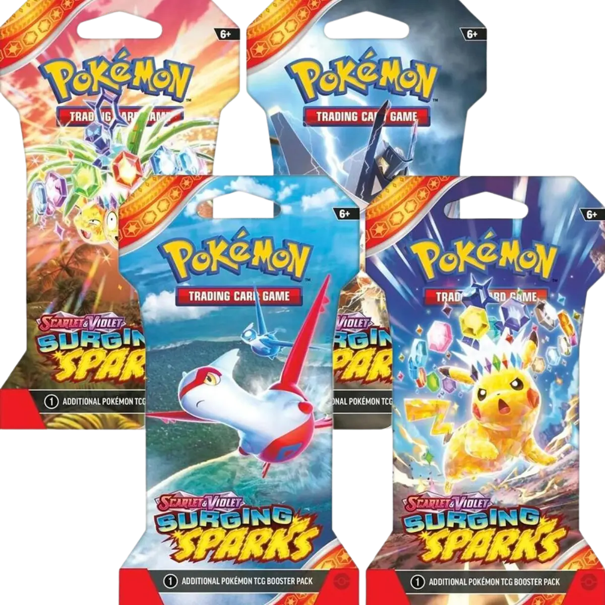 Surging Sparks: Sleeved Booster Pack Set
