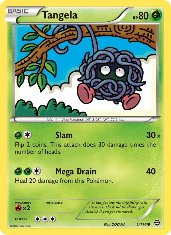 Tangela - 1/116 - Steam Siege