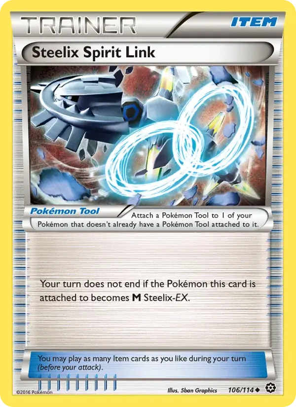 Steelix Spirit Link - 106/116 - Steam Siege