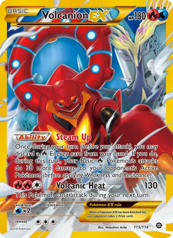 Volcanion EX - 115/116 - Steam Siege