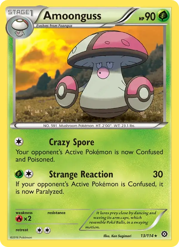 Amoonguss - 13/116 - Steam Siege