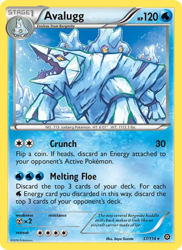 Avalugg - 37/116 - Steam Siege