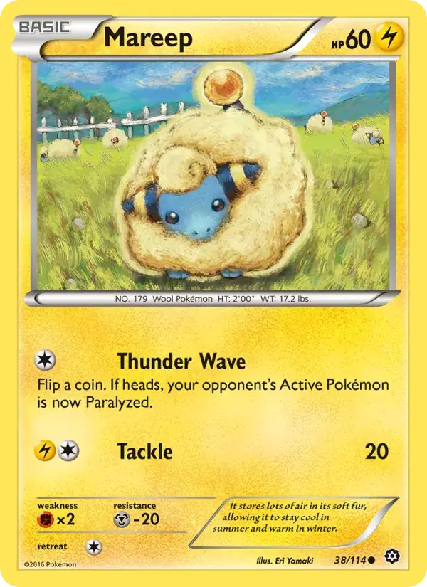 Mareep - 38/116 - Steam Siege