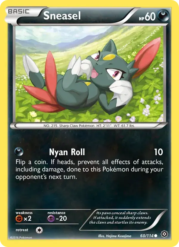Sneasel - 60/116 - Steam Siege