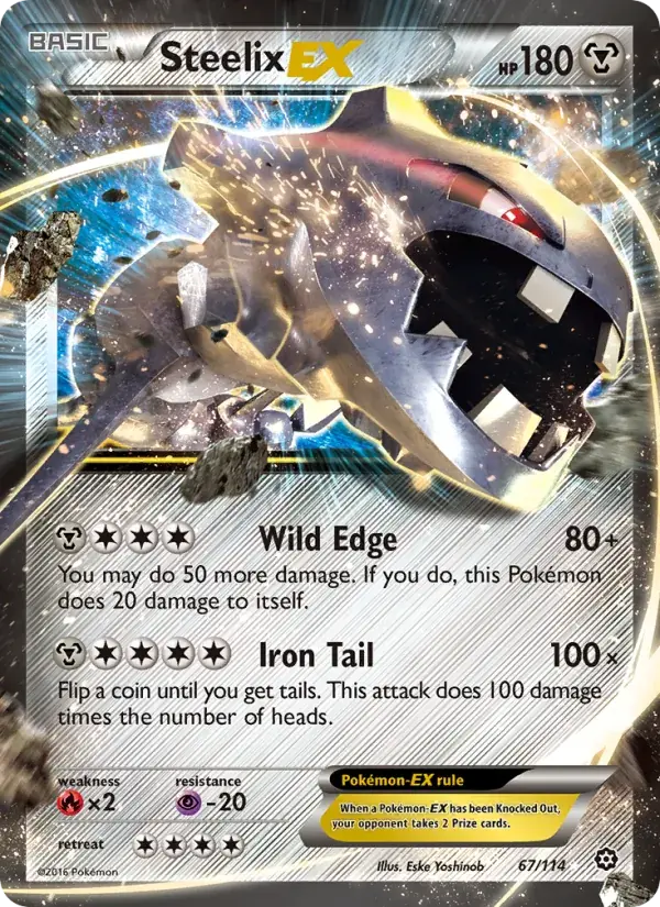 Steelix EX - 67/116 - Steam Siege