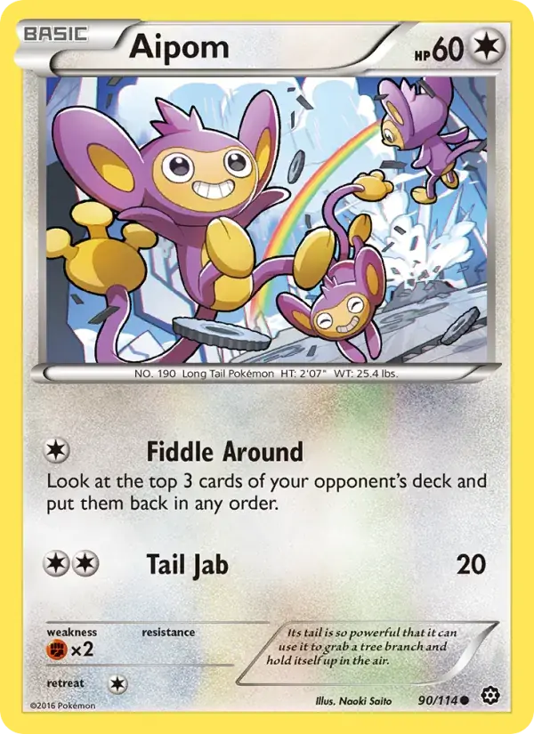 Aipom - 90/116 - Steam Siege