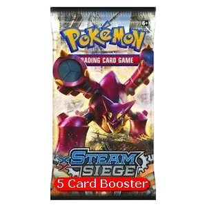 Steam Siege Booster (5 Cards)