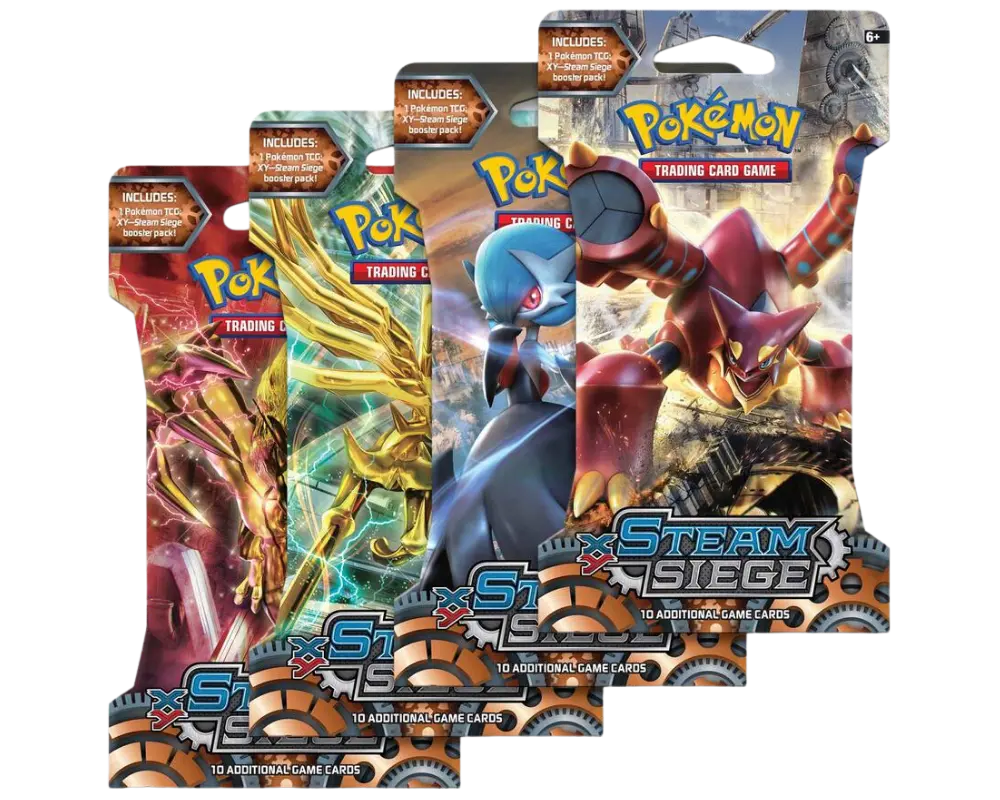 Steam Siege: Sleeved Booster Pack Art Set