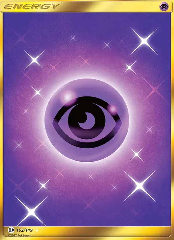 Psychic Energy - 162/172 - Sun & Moon