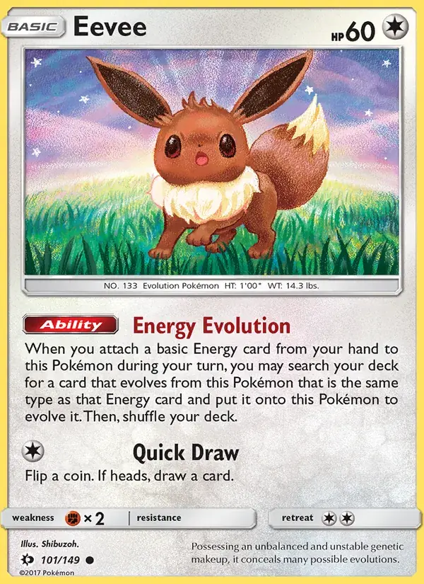 Eevee - 101/172 - Sun & Moon