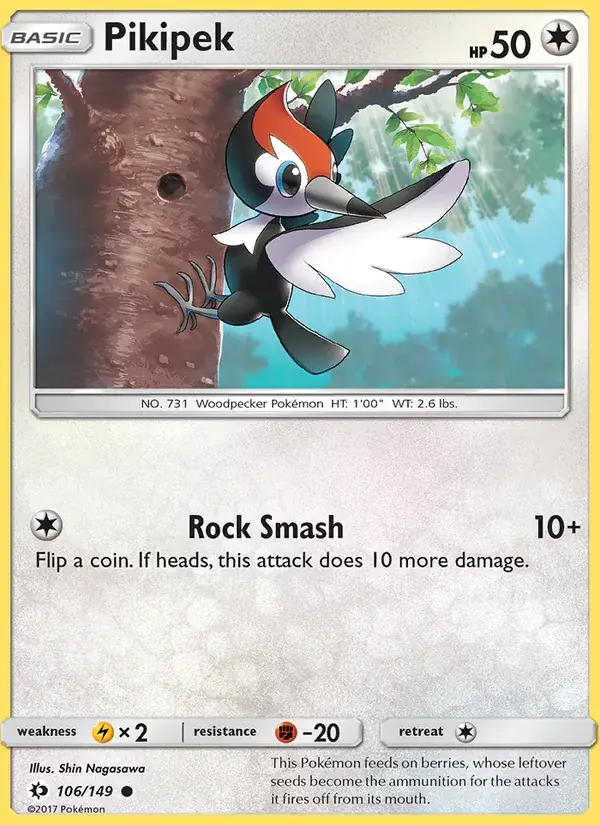 Pikipek - 106/172 - Sun & Moon