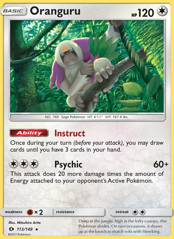 Oranguru - 113/172 - Sun & Moon